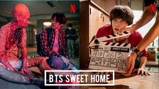 BTS Sweet Home  Keakraban Para Cast Dengan Monster [upl. by Bivins]