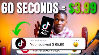 Make 399 Every Mins Watching TikTok Ads YouTube Ads amp Google Ads  Make Money Online Step By Step [upl. by Kired]