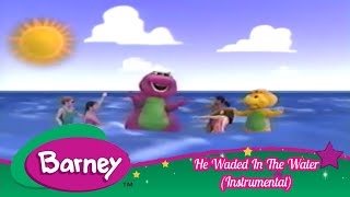 Barney  He Waded In The Water Instrumental [upl. by Idnew]