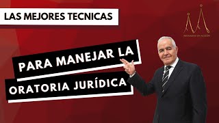 2 técnicas para manejar la oratoria jurídica [upl. by Purvis818]