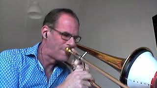 Playing fast on trombone Jazz [upl. by Leone613]