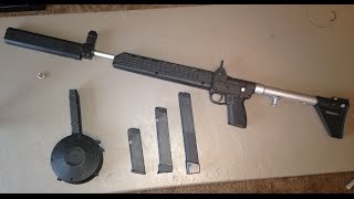 Suppressed KelTec Sub 2000 Demo and Shooting [upl. by Salim]