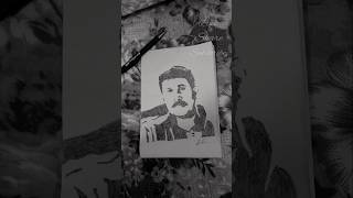 Meesha Madhavan sketch Dileep malayalam shorts youtuber meeshamadhavan drawing trending 2024 [upl. by Idnas]