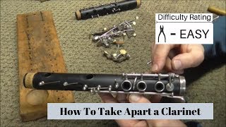 How To Take Apart a Clarinet [upl. by Deck309]