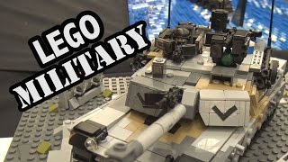 Custom LEGO Modern Military Vehicles  World War Brick 2017 [upl. by Nelyaw]