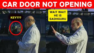 Amit Shah Left His Car For Sadhguru  But Then This Happened [upl. by Samau327]