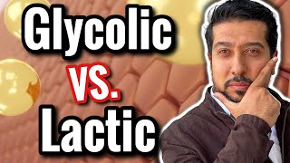 Glycolic vs Lactic Acid Serum  Which AHA Should You Use [upl. by Eicaj]