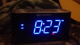 Emerson SmartSet radio alarm clock with USB CKS1507 and Bluetooth [upl. by Ty]