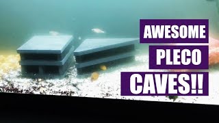 Awesome Pleco Caves  Pleco Breeding Caves [upl. by Nairrot]