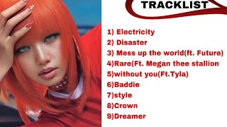 LISA  EGOISTICTRACKLIST  LALISA MANOBAL [upl. by Alaham]