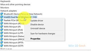 How to change WiFi Roaming Sensitivity  Aggressiveness in Windows 10 [upl. by Elleirad]