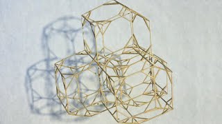 Rhombic Dodecahedron  Toothpicks [upl. by Ripley450]