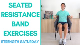 10Minute Resistance Band Workout for Seniors [upl. by Yarvis]