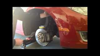 2009 Mazda 6  low beam headlight lamps bulbs replacement  how to  CX7 too [upl. by Neelyad508]