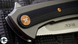 Buck HiLine Folding Knife  Overview and Review [upl. by Yotal]