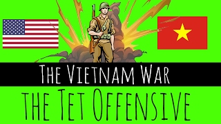 The Vietnam War  Part 5  The Tet Offensive  GCSE History [upl. by Sybilla]