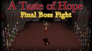 OSRS  quotA Taste of Hopequot quest Final boss fight  Ending Cutscene [upl. by Icyak]