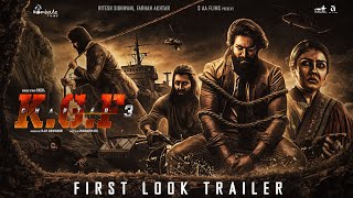 KGF 3 Trailer  Yash  Prashanth Neel  Raveena Tandon [upl. by Silletram608]