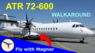 ATR 72600 walkaround [upl. by Carole]