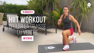 HIIT WORKOUT  Brûler la graisse du ventre  Jessica Mellet  Move Your Fit [upl. by Nageet]