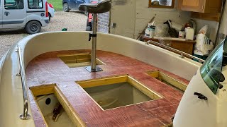 Transformation du cap400 bassboat partie 1 [upl. by Kehr]