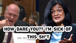 Watch FURIOUS Tom Homan EXPLODES At a WOKE Democrat for Continuously Slamming the Gavel at him [upl. by Stanislaw]