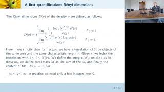 Dr Henri de Guise Laurie  Multifractality and spatial pattern in ecology [upl. by Ches280]