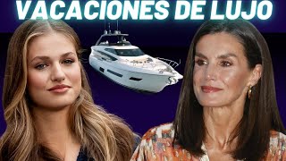 Vacaciones de lujo de Letizia Ortiz le costarán 90 mil euros al pueblo españolLas de Leonor 120 mil [upl. by Chilton]