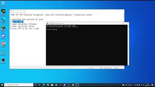 HOW TO FIX Internal Exception javanetSocketException Connection reset [upl. by Breech]