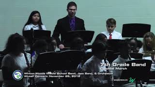 Winton Woods Middle School Band and Orchestra Concert  November 25 2019 [upl. by Okim]