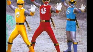 Hurricanger music Ninpuu Shinobi Change [upl. by Kreindler]