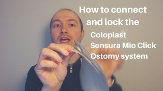 How to use the Coloplast Sensura Mio Click 2pc coupling and lock [upl. by Ayouqes]