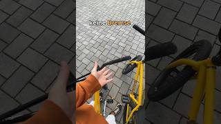 So bremst man ohne BREMSE bmx tricks [upl. by Ecirtnom703]