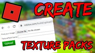 NEW How to CREATE Texture Packs on Roblox [upl. by Sajet]