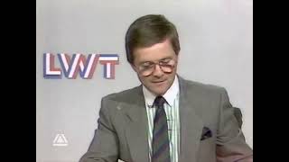 LWT News Headlines With Peter Lewis  1987 [upl. by Lamson]