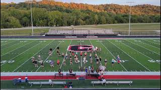 Crooksville marching band halftime show [upl. by Deegan]