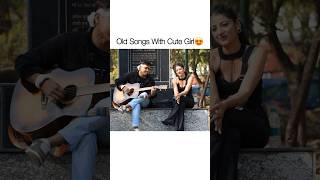 Impressing Cute Girl On Old Songs😍 Singing Cover teamjhopdik shorts singing [upl. by Broadbent220]