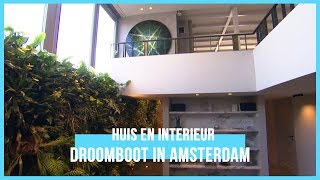 Luxe wonen op een woonboot in Amsterdam  BinnensteBuiten [upl. by Stannwood]