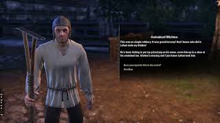 Elder Scrolls Online  Glutton is much too young to become bacon Swine Thief pickup [upl. by Belcher]