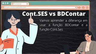 BD CONTAR vs CONT SES [upl. by Ahk376]