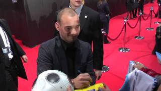 Ballon DOr 2010 Sneijder Zurich Kongresshaus [upl. by Parthena574]