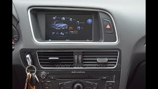 How to Install Android Audi Q5 A5 Touch Screen Navigation GPS DVD Head Unit [upl. by Tamis625]