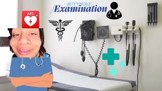 ASMR ROUTINE BUTTHOLE EXAM [upl. by Lorianna]