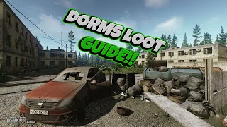 Escape from tarkov Customs dorms loot guide Useful keys safes jackets and more [upl. by Cornwell848]