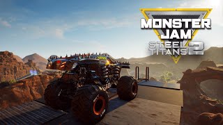 Monster Jam Steel Titans 2  Release Trailer [upl. by Llenehc]