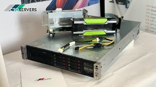 GPU Install in a HP DL380p Gen8  NVIDIA TESLA P100  HPC Server Solutions  CTOservers [upl. by Suedama904]