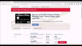 Alaska Airlines Visa Signature Credit Card [upl. by Hirschfeld746]