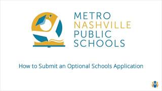 MNPS Optional School Application Guide [upl. by Florine609]