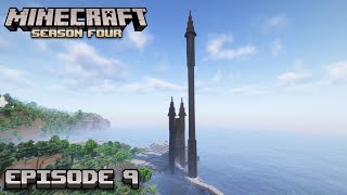 Finally finishing the Gatehouse  Minecraft Season 4 Part 9 [upl. by Norabel]