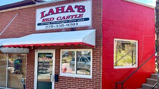 Laha’s Red Castle Hamburger Review wbonus review at The Sweet Shoppe Hodgenville KY [upl. by Murton]